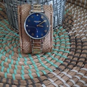 Coach Blue and Gold Men's Watch